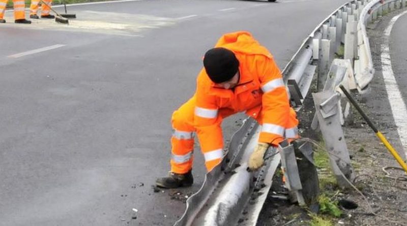 lavori guard rail