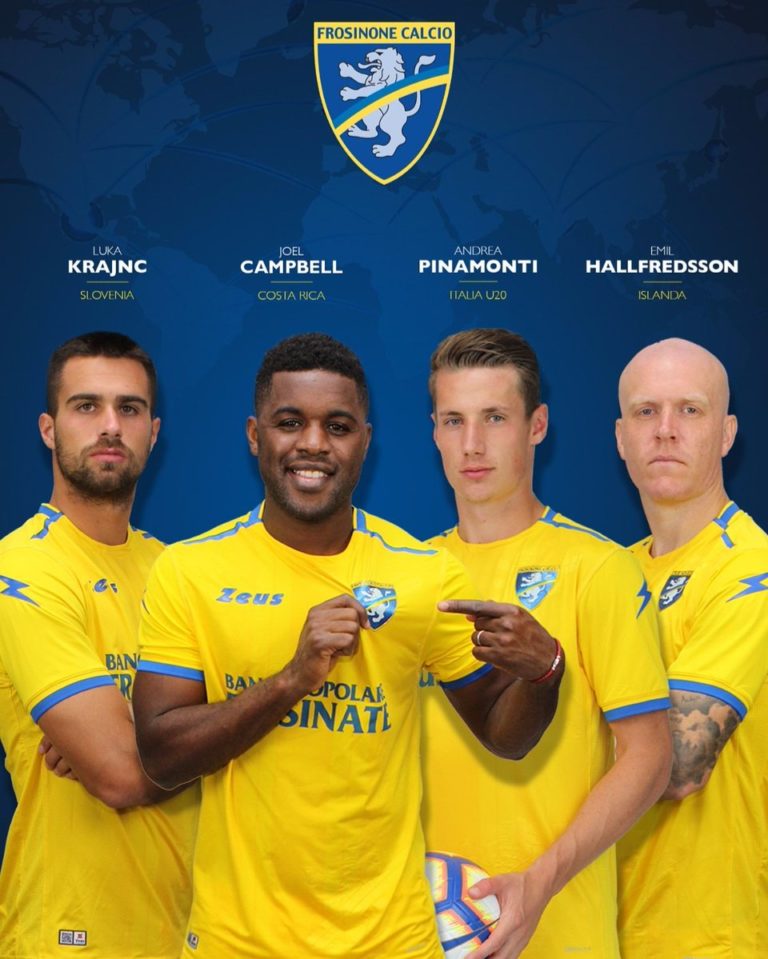 FROSINONE CALCIO – LA SETTIMANA DEI NAZIONALI