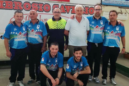 BOCCE RAFFA – Primavera solitaria al comando nel campionato di Serie A2