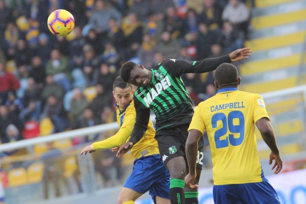 Frosinone Sassuolo match partita calcio stadio Benito Stirpe Ciociaria pagelle