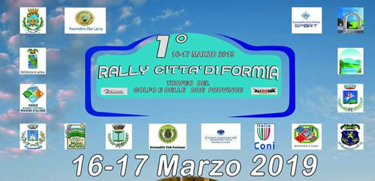 Rally di Formia, agevolazioni per soggiorno e ristorazione