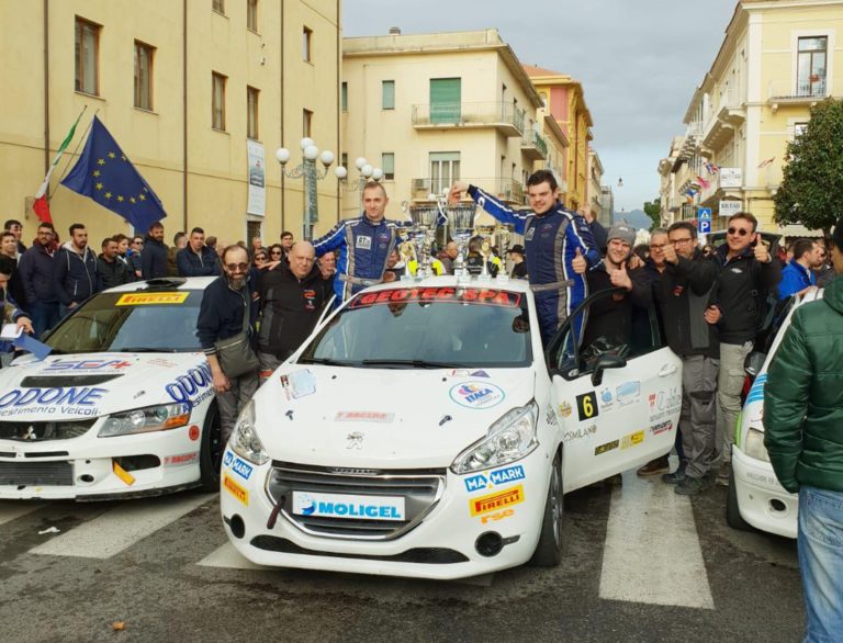 Testa sbaraglia il campo e vince con merito il primo Rally di Formia