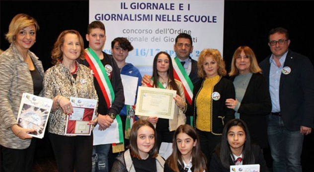 Pontecorvo – Il giornalino scolastico “L’Aquilone” premiato al concorso dell’Ordine dei Giornalisti