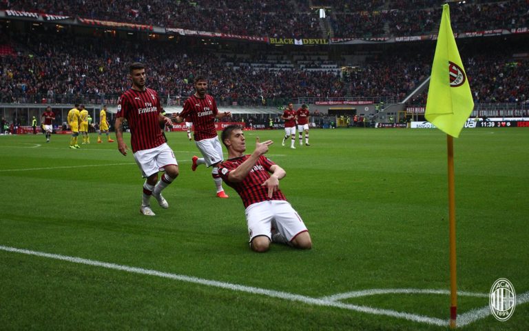Milan-Frosinone 2-0: Donnarumma ipnotizza Ciano, Piatek e Suso firmano il successo rossonero