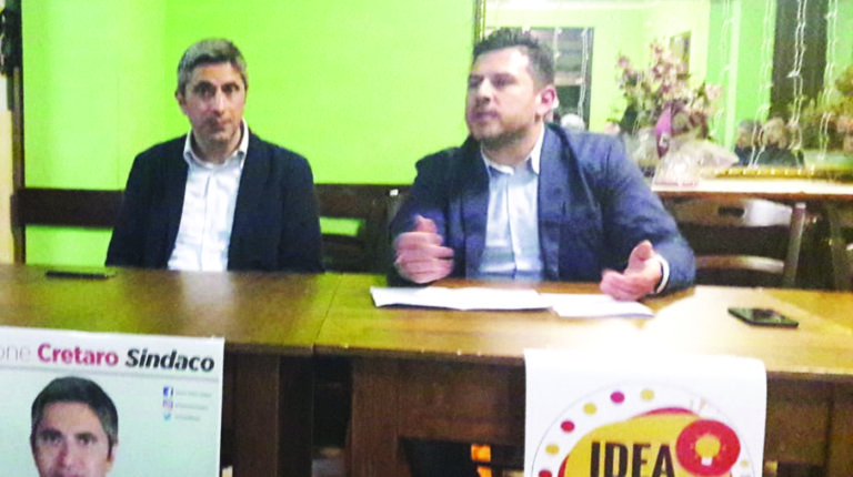 Emiliano Quattrociocchi a sostegno di Simone Cretaro