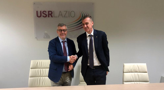 attualità lavoro giovani scuola economia Frosinone Ciociaria Lazio Ufficio Scolastico Regionale Lazio Confcommercio Lazio Confcommercio Lazio Sud Fipe Confcommercio Imprese per l’Italia Protocollo d’intesa accordo collaborazione tra sistema delle imprese e sistema scolastico Gildo De Angelis Protocollo firmato progetto “Ristorazione 4.0” TripAdvisor The Fork Foodora imprenditorialità innovazione ambito digitale nuove tecnologie inserimento qualificato dei giovani mercato del lavoro gestione delle imprese orientamento professionale successo occupazionale Giovanni Acampora territorio regionale seminari