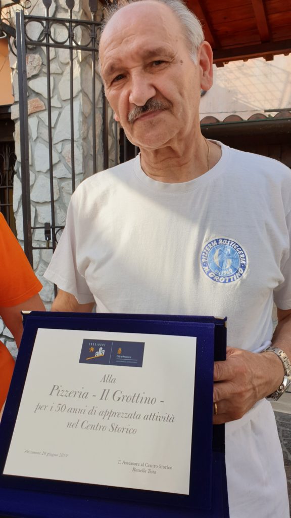 al grottino pizzeria frosinone aldo francesco franco donnarumma Anna Coppola