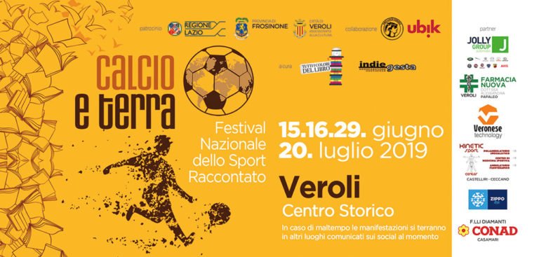 CALCIO E TERRA – Su il sipario, a Veroli, per il primo Festival raccontato dello sport