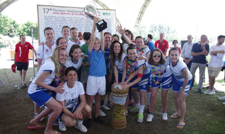 BCC di Roma: la squadra femminile vince il Torneo di Calcio a 5 del Credito Cooperativo