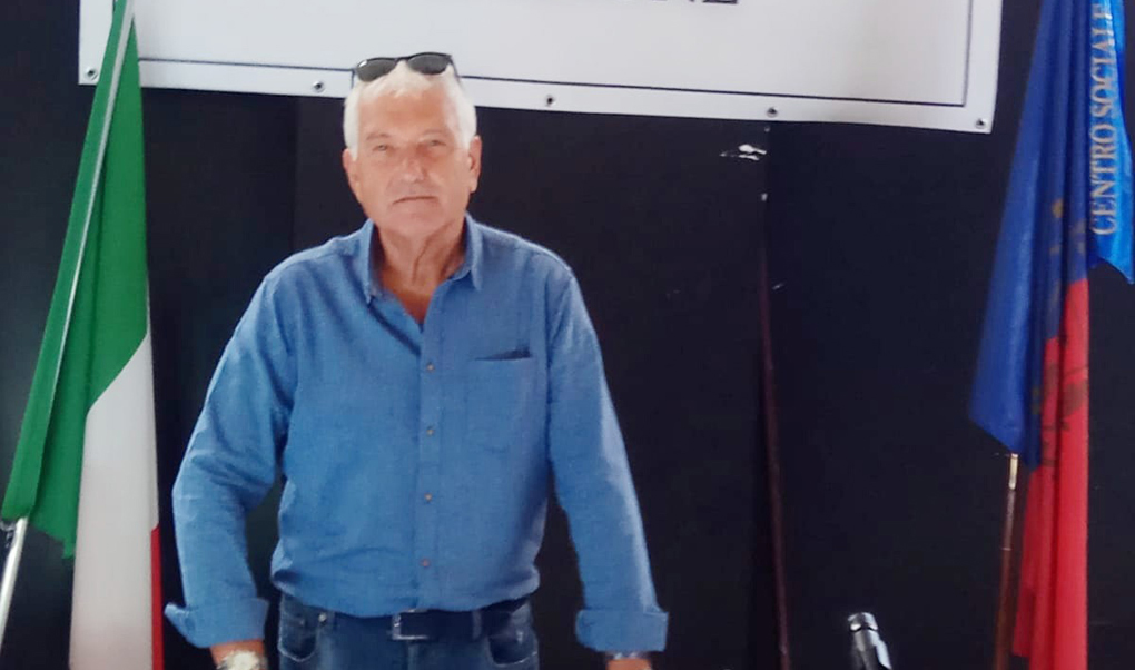 20190720 Boville Ernica Franco Cerquozzi presidente del centro anziani evidenza