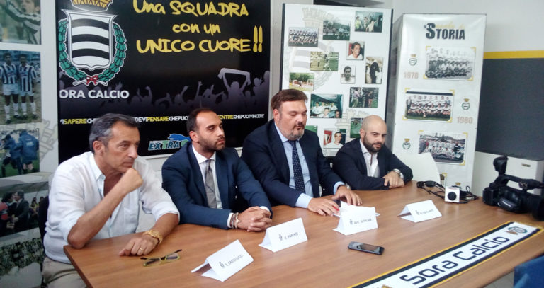 Sora Calcio – Conferenza stampa e l’ufficialità dell’ingaggio di Stefano Berardi