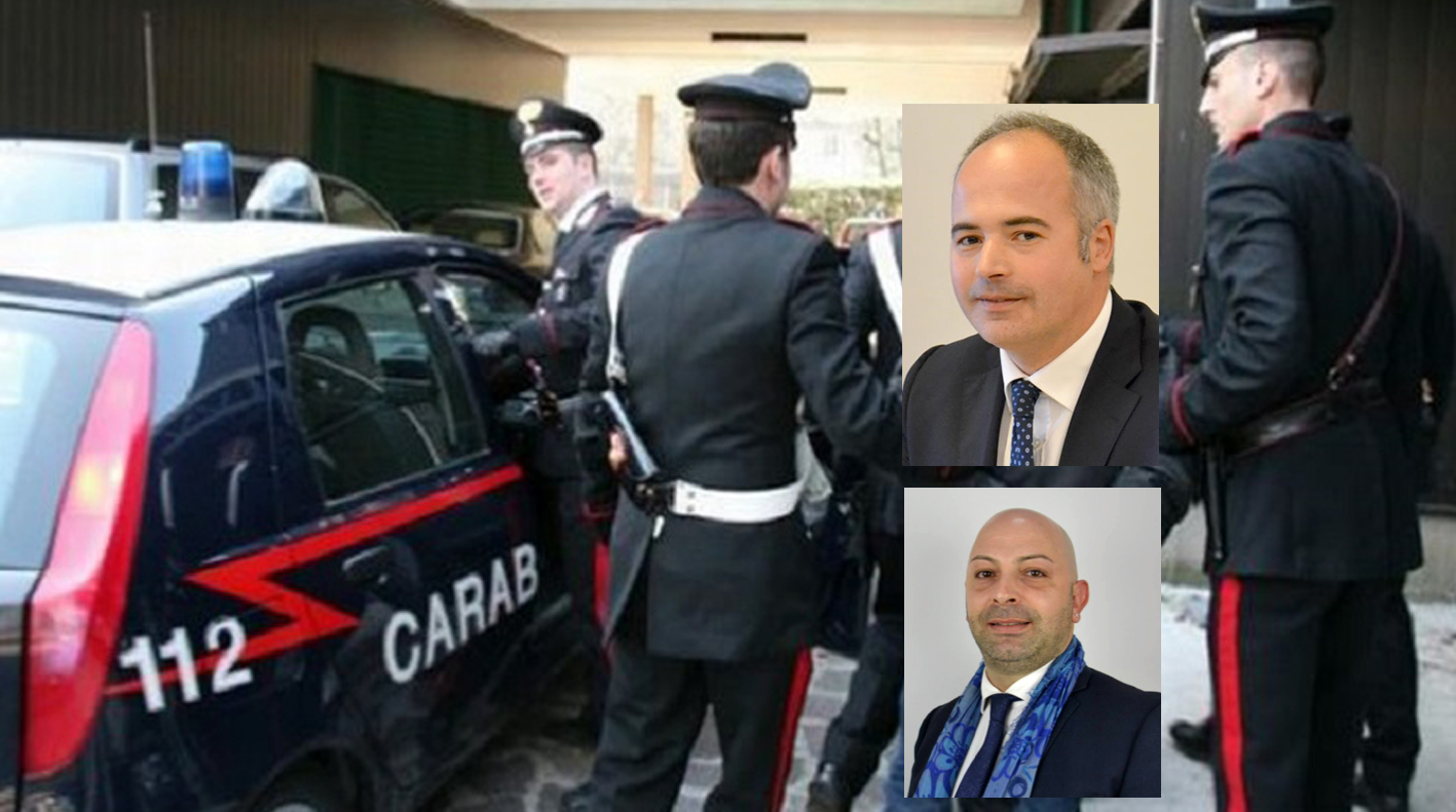 sindaco-vicesindaco-piedimonte-san-germano sindaco vicesindaco piedimonte san germano voto di scambio carabinieri ordinanza