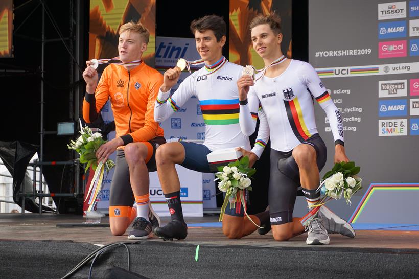 Antonio Tiberi campione del mondo juniores cronometro