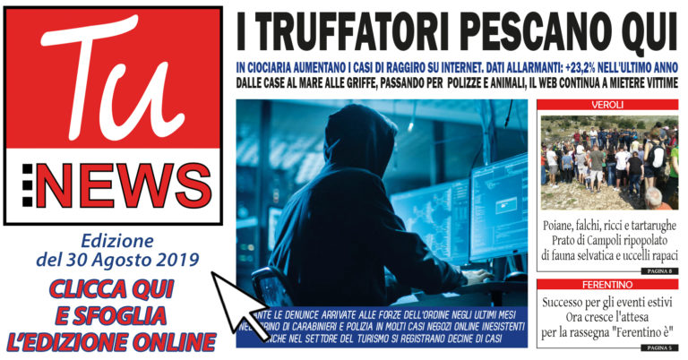 tu news 30 agosto 2019