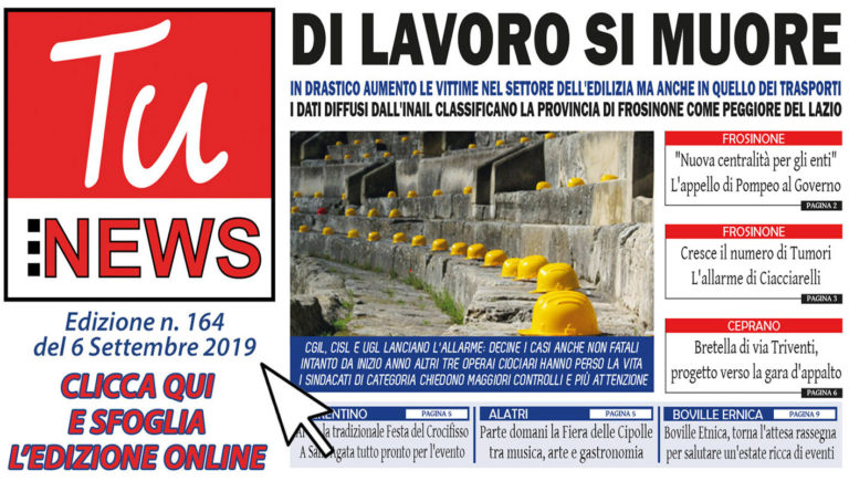 tu news n. 164 del 6 settembre 2019