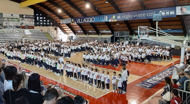 Ferentino, al Palazzetto dello Sport l’inaugurazione dell’anno scolastico dell’Istituto Comprensivo 1