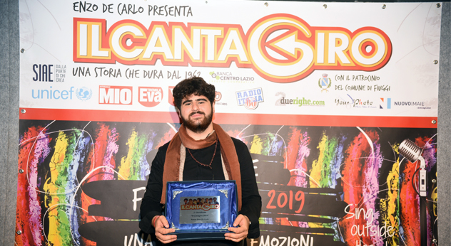Fiuggi – Simone Romano è il vincitore dell’edizione 2019 del Cantagiro