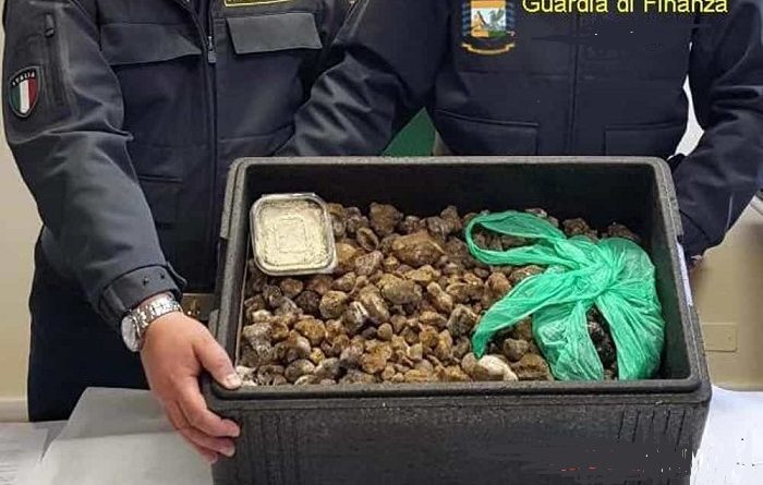 Finanza tartufi sequestri evasione sora