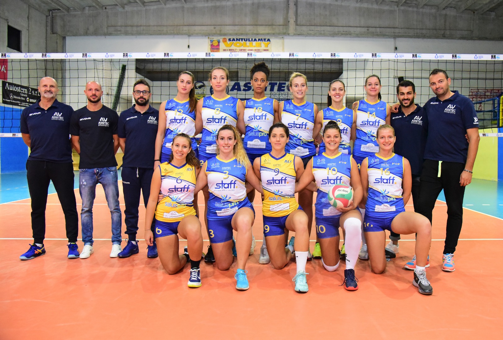 Assitec Saluspro Sant'Elia campionato nazionale femminile serie B1 Assitec Saluspro Sant'Elia campionato nazionale femminile serie B1