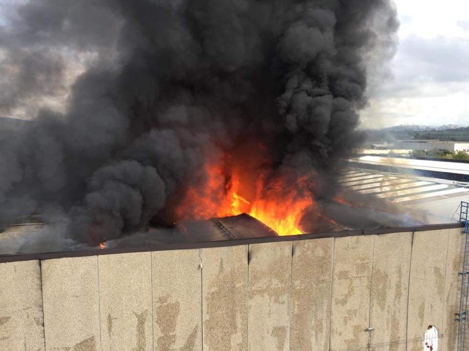 Incendio Frosinone