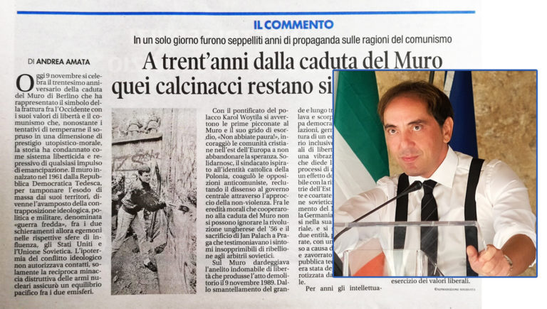 andrea amata articolo il tempo muro di berlino