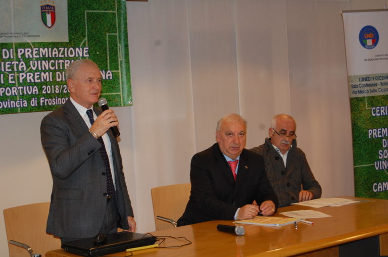 La FIGC premia le società ciociare