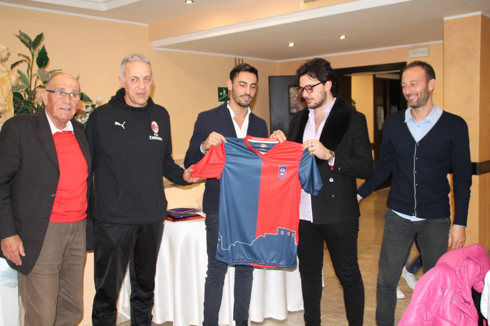 Presentazione maglia centenario