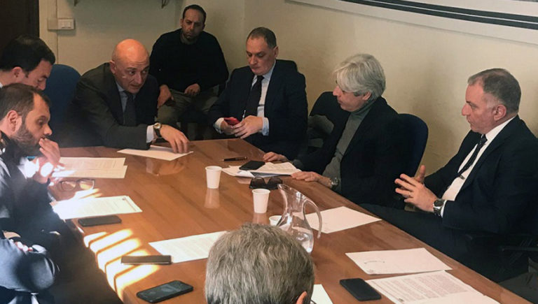 Upi Lazio, il presidente Pompeo incontra Leodori per parlare di rilancio delle Province