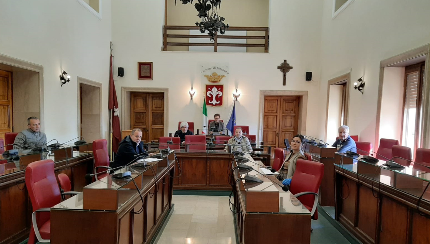 Ferentino - Giunta comunale - SITO