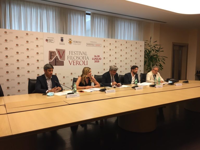 VEROLI – Presentato il Festival della Filosofia 2020