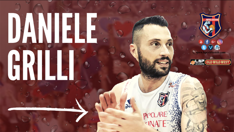 La BPC Virtus Cassino e Daniele Grilli si giurano amore