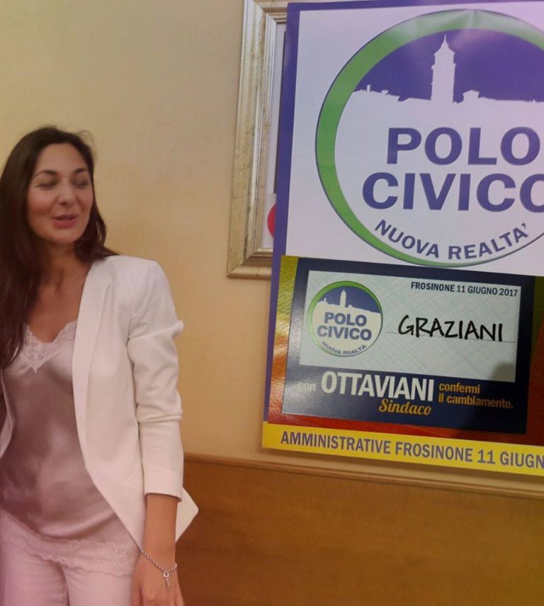 Frosinone, turn over in Giunta per Polo Civico: esce Chiappini ed entra Graziani
