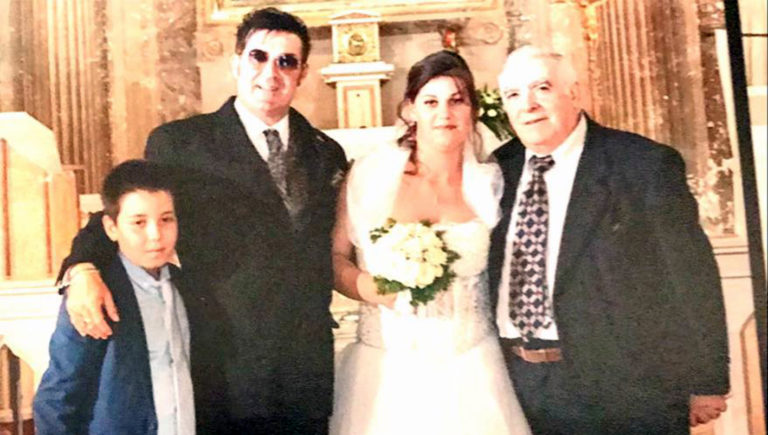 oreste datti con padre pietro