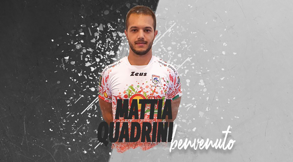 VOLLEY – Mattia Quadrini al doppio debutto, di serie e di ruolo