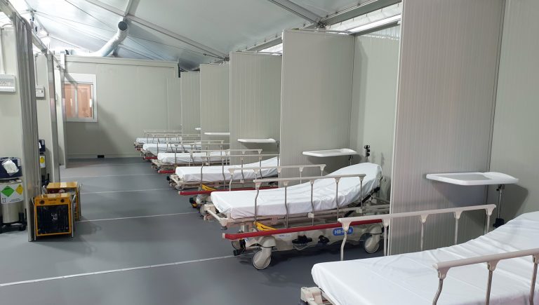 Sanità, Frosinone: inaugurata tecnostruttura reparto pre-triage allo Spaziani