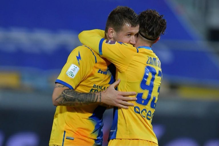 Serie B – Frosinone stoico: è 1-1 con il Pordenone
