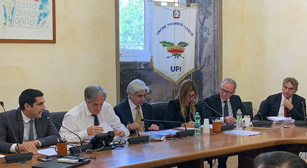 Il Consiglio direttivo di Upi Lazio incontra l’assessore Troncarelli