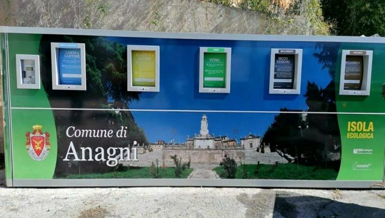 Anagni – Le isole ecologiche sono operative