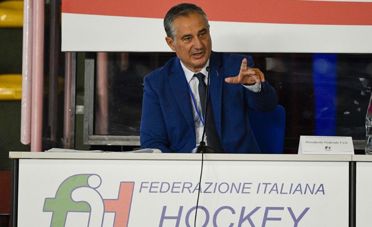 Sergio Mignardi riconfermato presidente della Federazione italiana Hockey