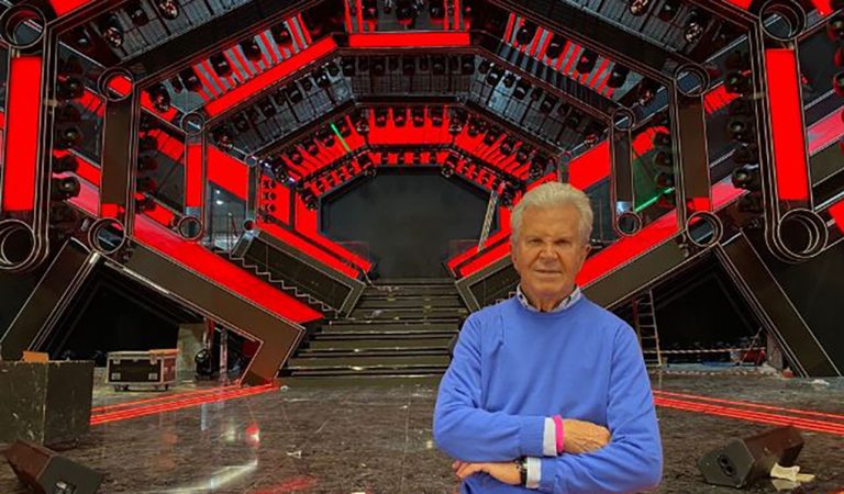 Sanremo… s’illumina d’immenso, con le scene ricche di luci di Gaetano Castelli