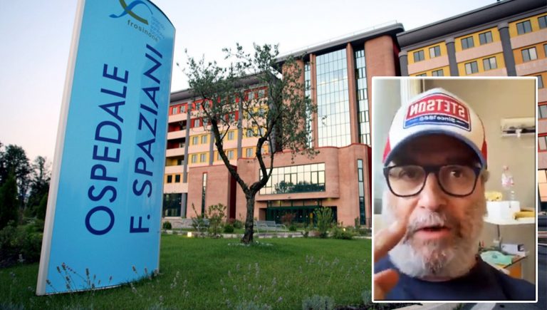 frosinone pasqua vincenzo minotti ospedale fabrizio spaziani covid