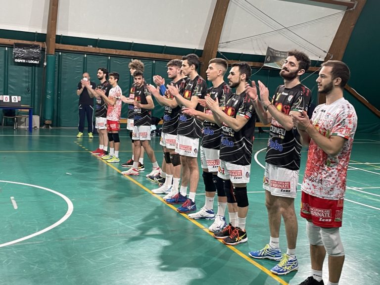 Volley – Cinque set con Gaeta e per la Globo è secondo posto della classe