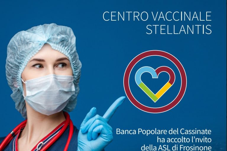 Centro Vaccinale Stellantis, la Bpc a sostegno della Asl