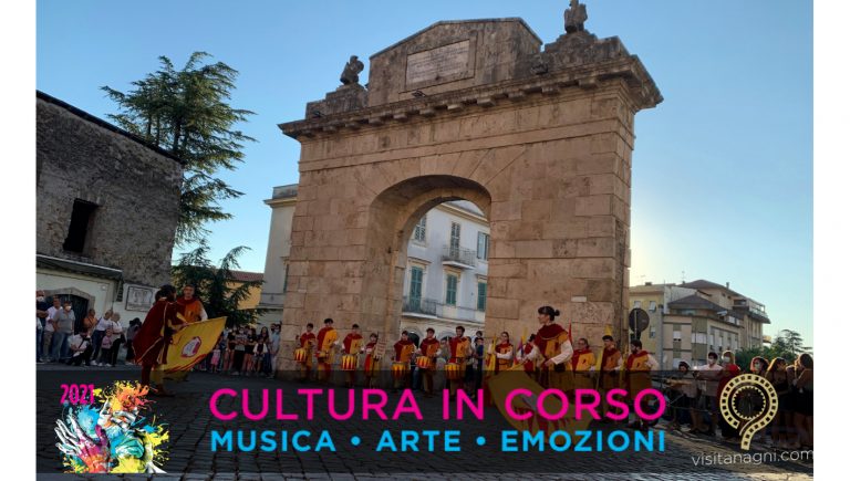 Anagni – Il 3 e il 17 luglio ci sarà la terza edizione di “Cultura in corso”