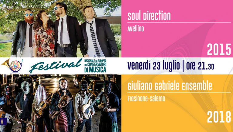 Frosinone, Festival Conservatori: chiusura con due serate speciali