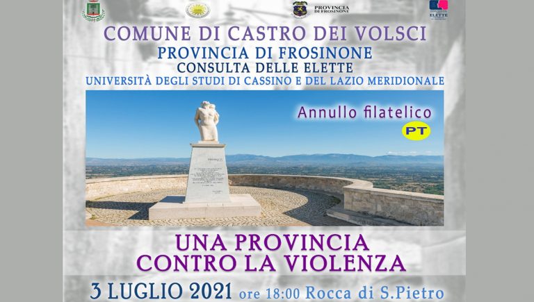 Provincia, Comune di Castro dei Volsci e Università di Cassino insieme per “Una Provincia contro la violenza”