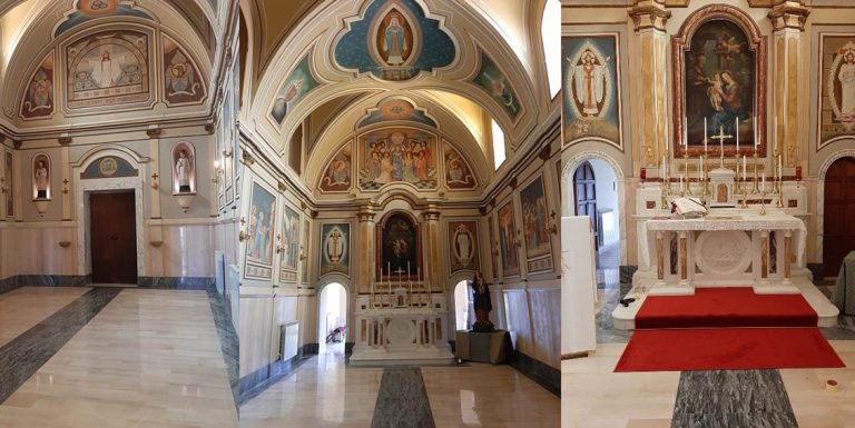 Veroli – Restaurata la Cappella San Luigi grazie ai fratelli Dino e Paolo Iannarilli