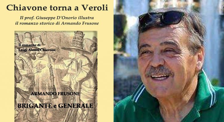 Veroli – Oggi alle 18 presentazione del romanzo “Brigante e Generale” di Armando Frusone