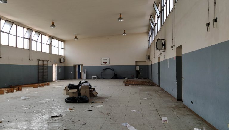 Frosinone, palestra Maiuri: iniziati i lavori