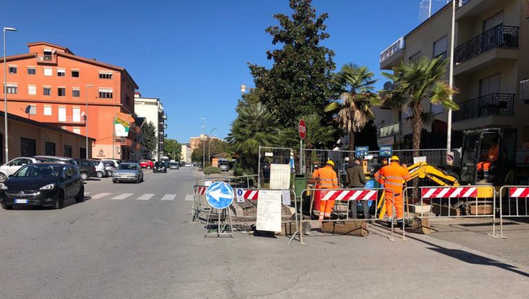 Acea Ato5, Frosinone: al via i lavori in via Tiburtina per ridurre l’apporto di acque bianche al depuratore